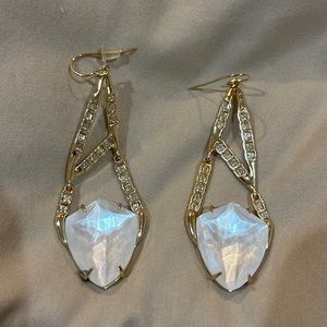 Alexis Bittar  gold hanging earring